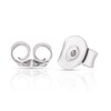 Thumbnail Image 2 of 9ct White Gold 0.25ct Diamond Daisy Earrings