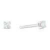 Thumbnail Image 1 of 9ct White Gold Diamond Stud Earrings