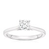 Thumbnail Image 0 of 18ct White Gold & Platinum 0.50ct Diamond Round Cut Ring