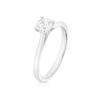 Thumbnail Image 1 of 18ct White Gold & Platinum 0.50ct Diamond Round Cut Ring