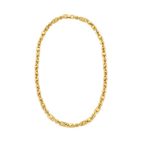 Michael Kors 14ct Gold Plated Link Chain Necklace