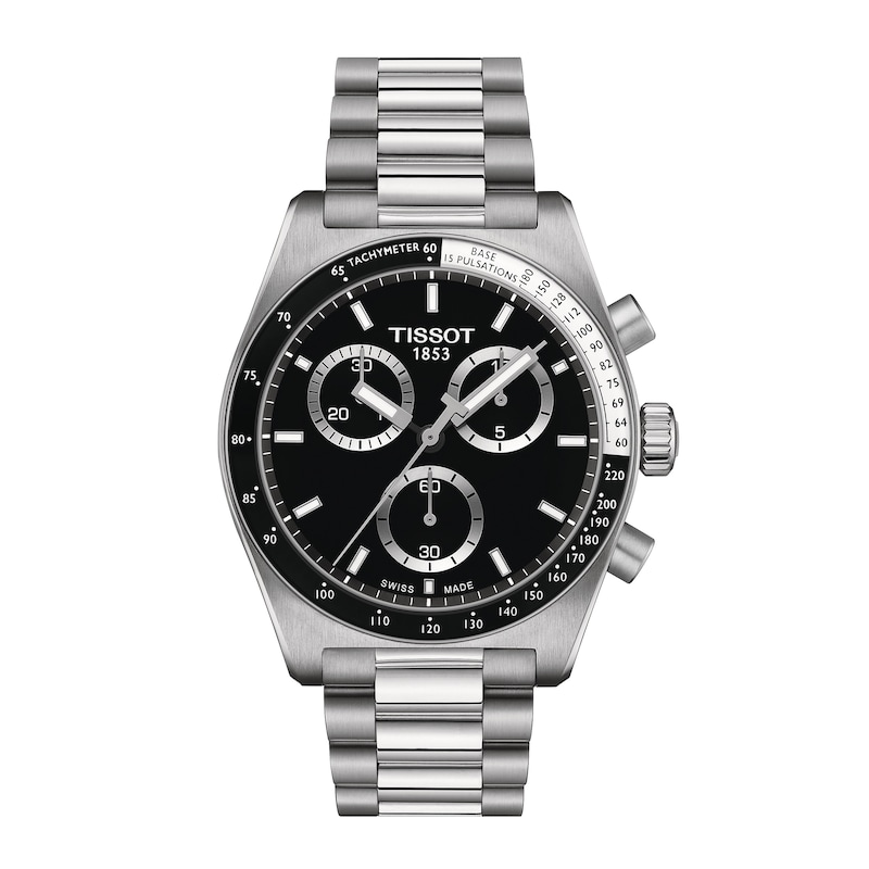 Tissot PR516 40mm Men's Stainless Steel Bracelet Watch