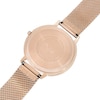Thumbnail Image 3 of Emporio Armani Ladies' Rose Gold Tone Mesh Bracelet Watch
