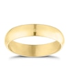 Thumbnail Image 0 of 9ct Yellow Gold 4mm Extra Heavyweight D Shape Ring