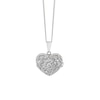 Thumbnail Image 0 of Silver 18 Inch Cubic Zirconia Vintage Locket
