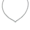 Thumbnail Image 1 of 9ct White Gold 1.5ct Diamond Cluster Collar