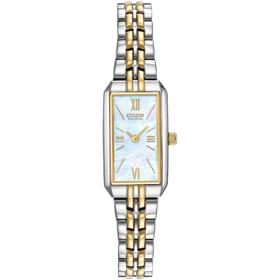 Women's Citizen Eco-Drive Two Tone Bracelet Watch