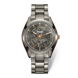 Rado Hyperchrome Men's Grey Dial & Ceramic Bracelet Watch