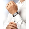 Thumbnail Image 4 of Longines DolceVita Men's Black Leather Strap Watch