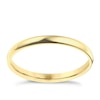 Thumbnail Image 0 of 9ct Yellow Gold 2mm Extra Heavyweight D Shape Ring