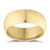Thumbnail Image 0 of 9ct Yellow Gold 8mm Extra Heavyweight D Shape Ring