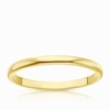 Thumbnail Image 0 of 18ct Yellow Gold 2mm Extra Heavyweight D Shape Ring