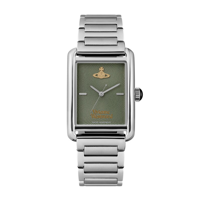 Vivienne Westwood Shacklewell Green Dial & Stainless Steel Bracelet Watch