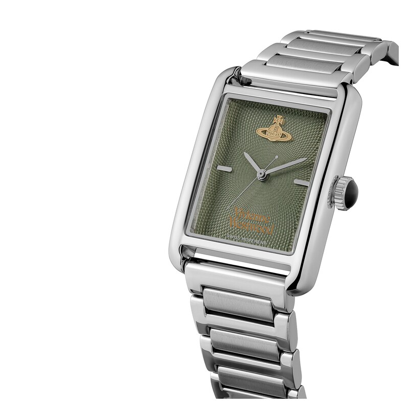 Vivienne Westwood Shacklewell Green Dial & Stainless Steel Bracelet Watch