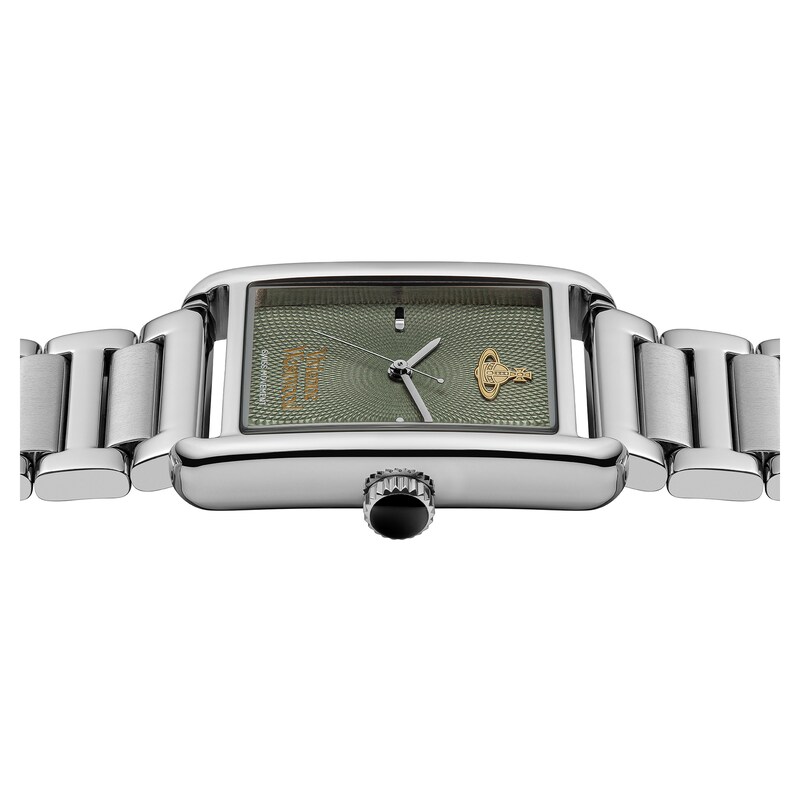 Vivienne Westwood Shacklewell Green Dial & Stainless Steel Bracelet Watch