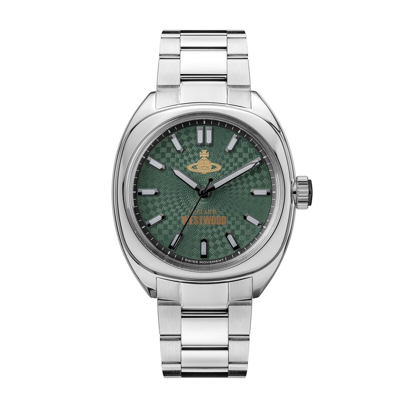 Vivienne Westwood Redbridge Men's Green Dial & Stainless Steel Watch