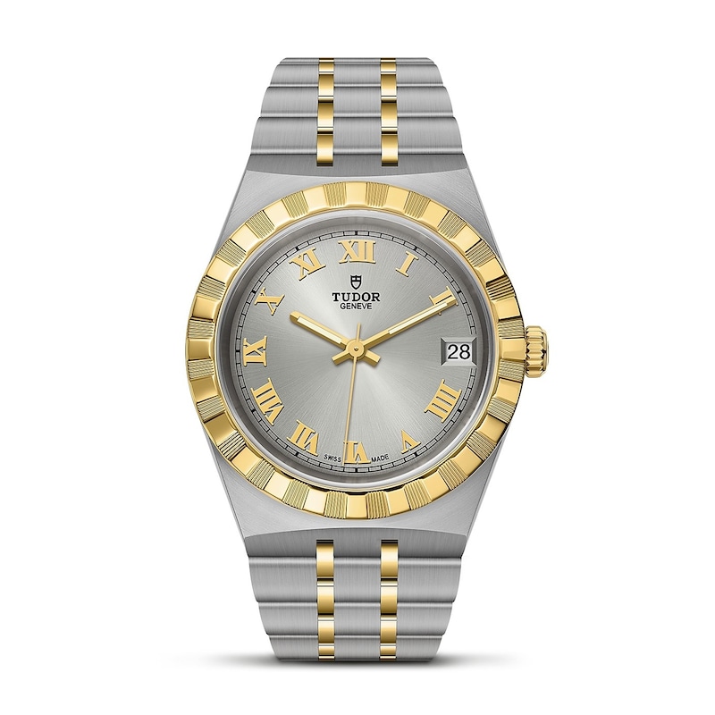 Tudor Royal 34mm Ladies' 18ct Yellow Gold & Stainless Steel Bracelet Watch
