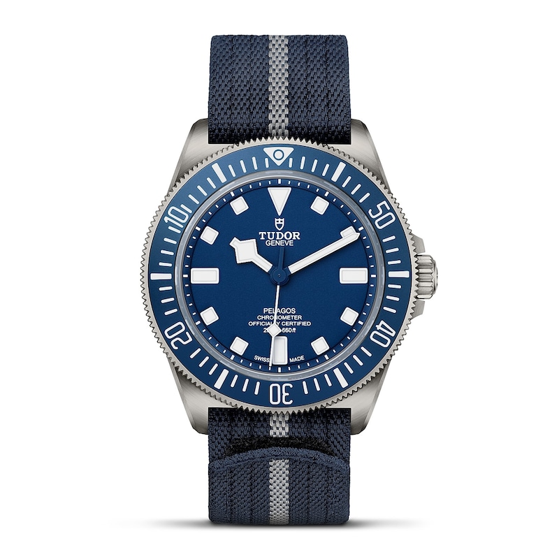 Tudor Pelagos Men's Blue Dial & Fabric Strap Watch