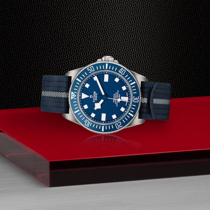 Tudor Pelagos Men's Blue Dial & Fabric Strap Watch