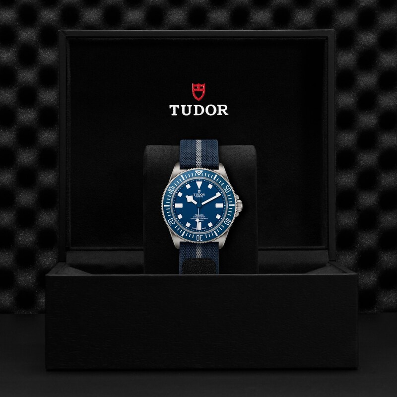 Tudor Pelagos Men's Blue Dial & Fabric Strap Watch