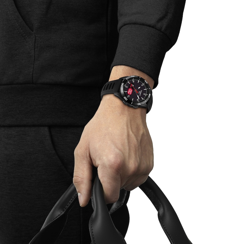 Tissot T-Touch Black Silicone Strap Smartwatch