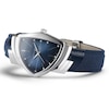 Thumbnail Image 2 of Hamilton Ventura Triangle Dial & Blue Suede Leather Strap Watch