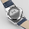 Thumbnail Image 3 of Hamilton Ventura Triangle Dial & Blue Suede Leather Strap Watch