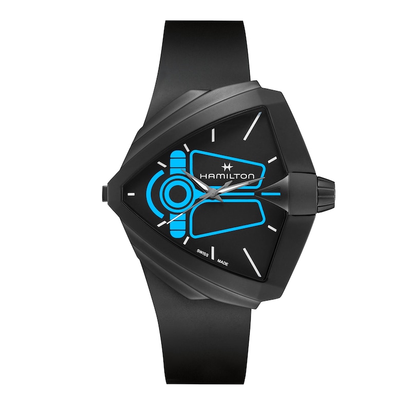 Main Image 1 of Hamilton Ventura XXL Bright Dune Black Rubber Strap Limited Edition Watch