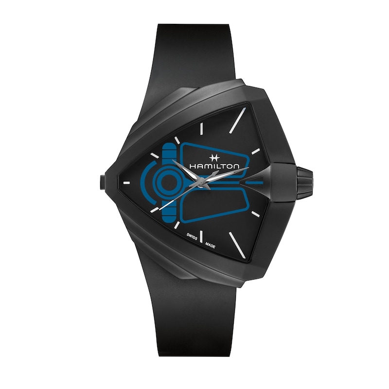 Main Image 2 of Hamilton Ventura XXL Bright Dune Black Rubber Strap Limited Edition Watch