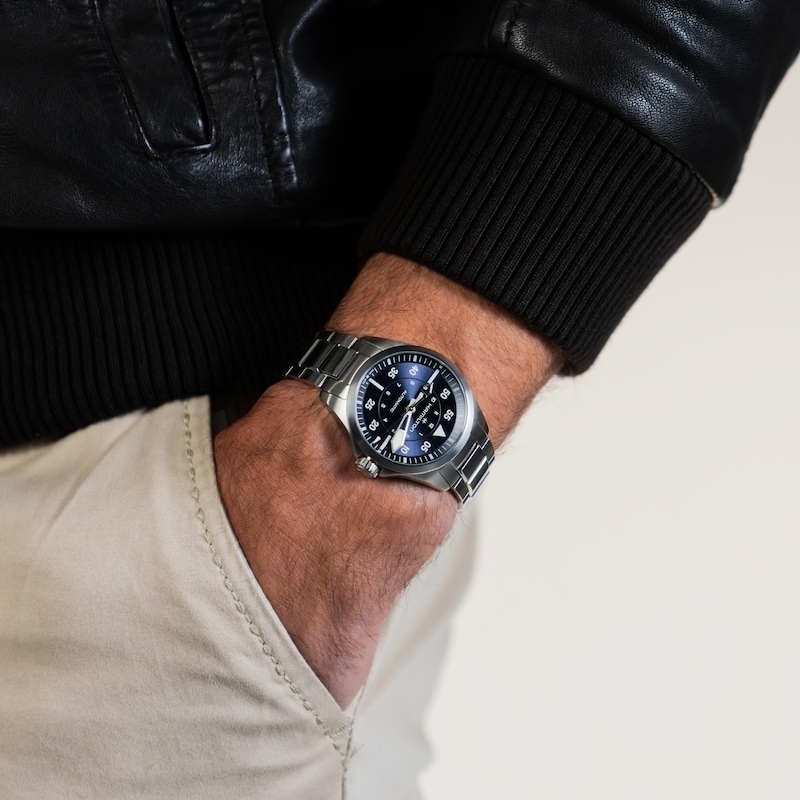 Hamilton Khaki Aviation Men's Stainless Steel Bracelet Watch
