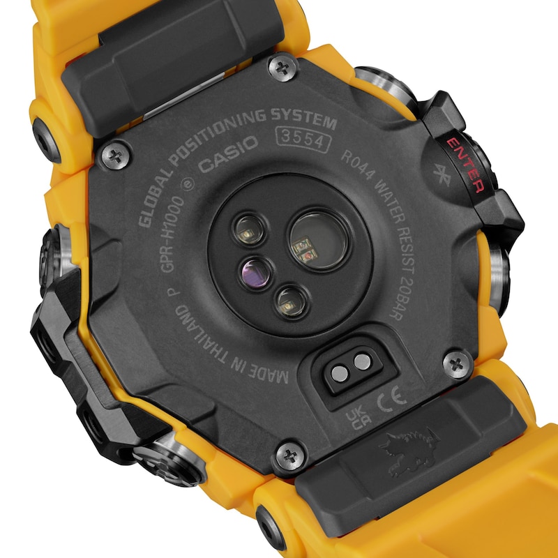 G-Shock GPR-H1000-9ER Master Of G Yellow Resin Strap Watch