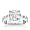 Thumbnail Image 0 of 9ct White Gold 1ct  Diamond Cluster Ring