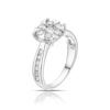 Thumbnail Image 1 of 9ct White Gold 1ct  Diamond Cluster Ring