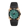 Thumbnail Image 1 of Bell & Ross BR-03 Diver 42mm Black & Green Bronze Rubber Strap Limited Edition Watch