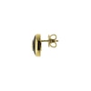 Thumbnail Image 1 of Gucci Interlocking 18ct Yellow Gold & Onyx Round Stud Earrings