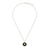 Thumbnail Image 0 of Gucci Interlocking 18ct Yellow Gold Diamond & Onyx Round Pendant