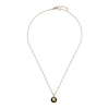 Thumbnail Image 0 of Gucci Interlocking 18ct Yellow Gold Diamond & Onyx Pendant Necklace