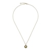 Thumbnail Image 1 of Gucci Interlocking 18ct Yellow Gold Diamond & Onyx Pendant Necklace