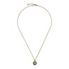 Thumbnail Image 2 of Gucci Interlocking 18ct Rose Gold Diamond & Green Agate Pendant