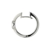 Thumbnail Image 1 of Gucci Interlocking Sterling Silver Hoop Single Earring
