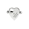 Thumbnail Image 2 of Gucci Trademark Sterling Silver Cut Out Heart Shaped Ring (Size K-L)