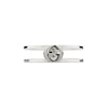 Thumbnail Image 1 of Gucci Interlocking Sterling Silver Ring (Size J-K)