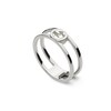 Thumbnail Image 0 of Gucci Interlocking Sterling Silver Ring (Size K-L)