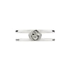Thumbnail Image 1 of Gucci Interlocking Sterling Silver Ring (Size K-L)
