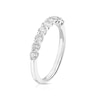 Thumbnail Image 1 of Origin Platinum 0.50ct Diamond 9 Stone Eternity Ring