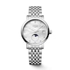 Thumbnail Image 0 of Longines Elegant Ladies' Diamond & Moonphase Stainless Steel Watch