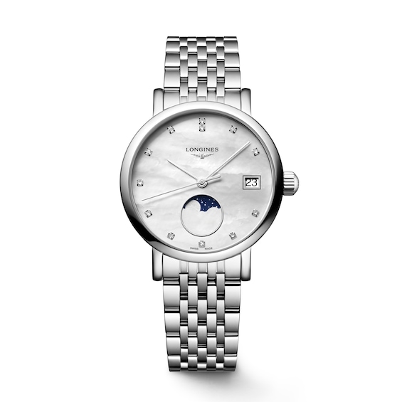 Elegant Collection 30mm Ladies Watch Mother Of Pearl Stainless Steel - Image 4