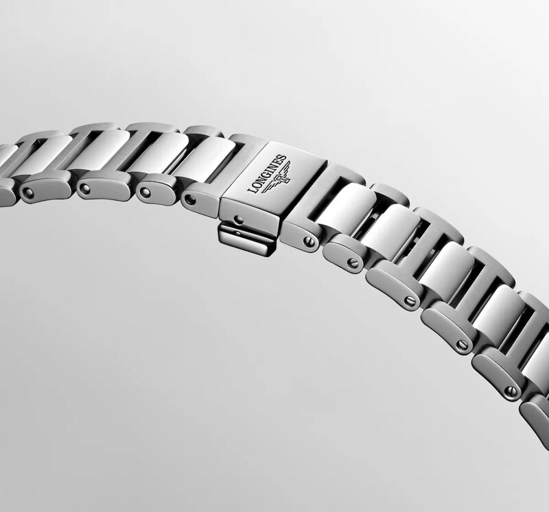 Main Image 5 of Longines Conquest 18ct Rose Gold & Stainless Steel Bracelet Watch