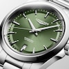 Thumbnail Image 4 of Longines Conquest Men's Green Dial & Stainless Steel Bracelet Watch