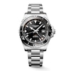 Thumbnail Image 0 of Longines HydroConquest Men's Black Dial & Stainless Steel Bracelet Watch